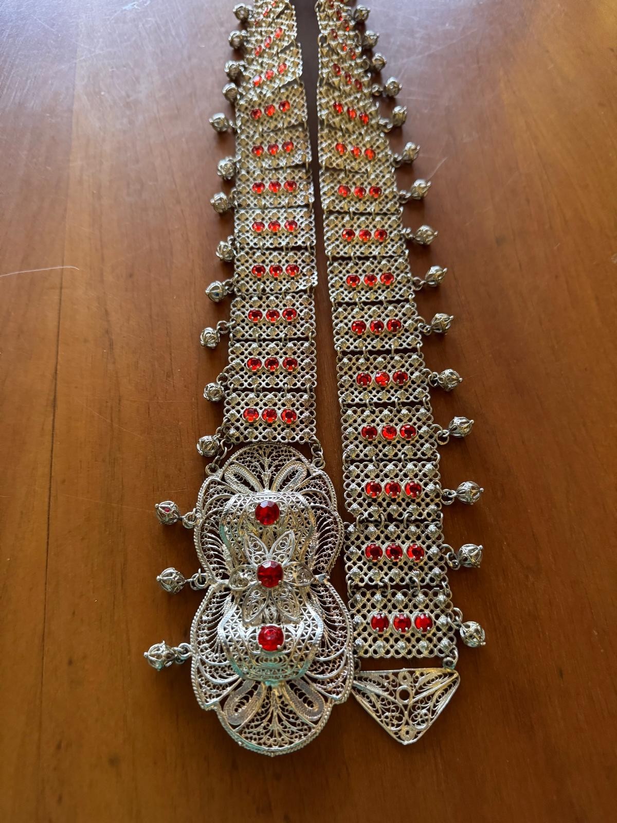 Bridal Belt, Filigree Embroidered, Ottoman Model Bindalli Belt, Anatolian Turkis