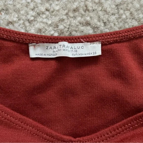Zara Ponte Di Roma Bodycom Midi Dress