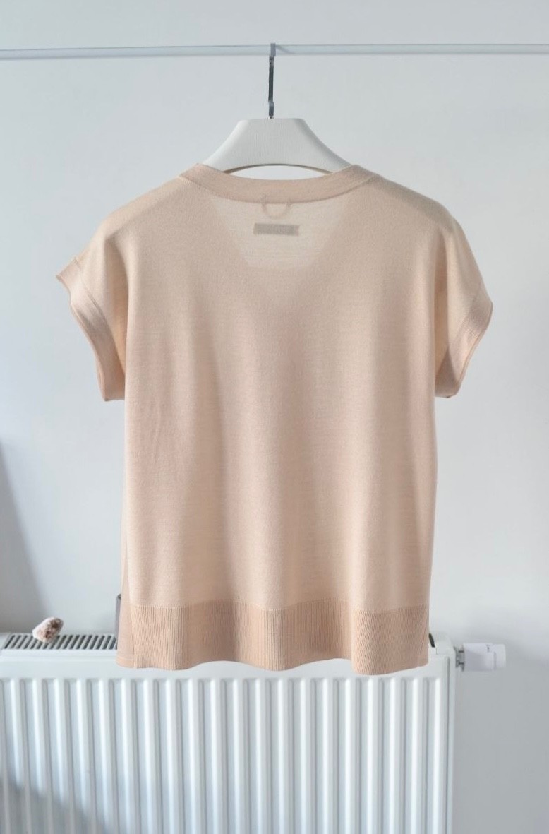 Max&Moi Wool Silk and Cashmere Set Cardigan and Top Size S