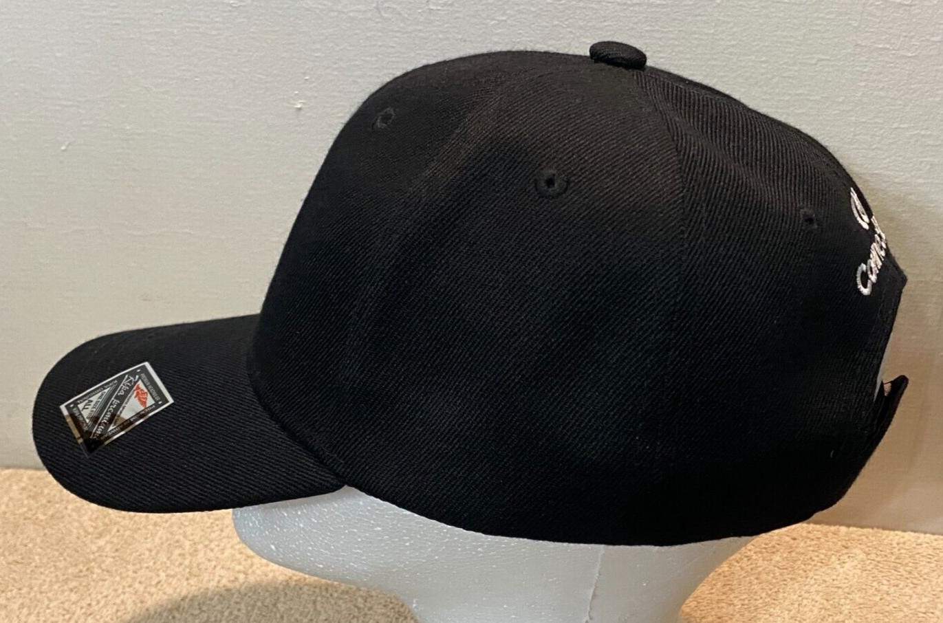 NWT BUFFALO SABRES GOATHEAD BASEBALL CAP ADJUSTABLE BLACK ONE SIZE KIPA PREMIUM