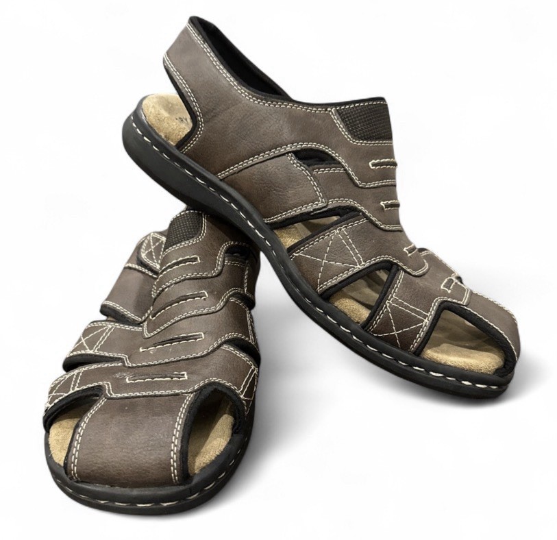 Dockers Searose Fisherman Sandals Men’s Size 9 Brown Outdoor Comfort Shoes