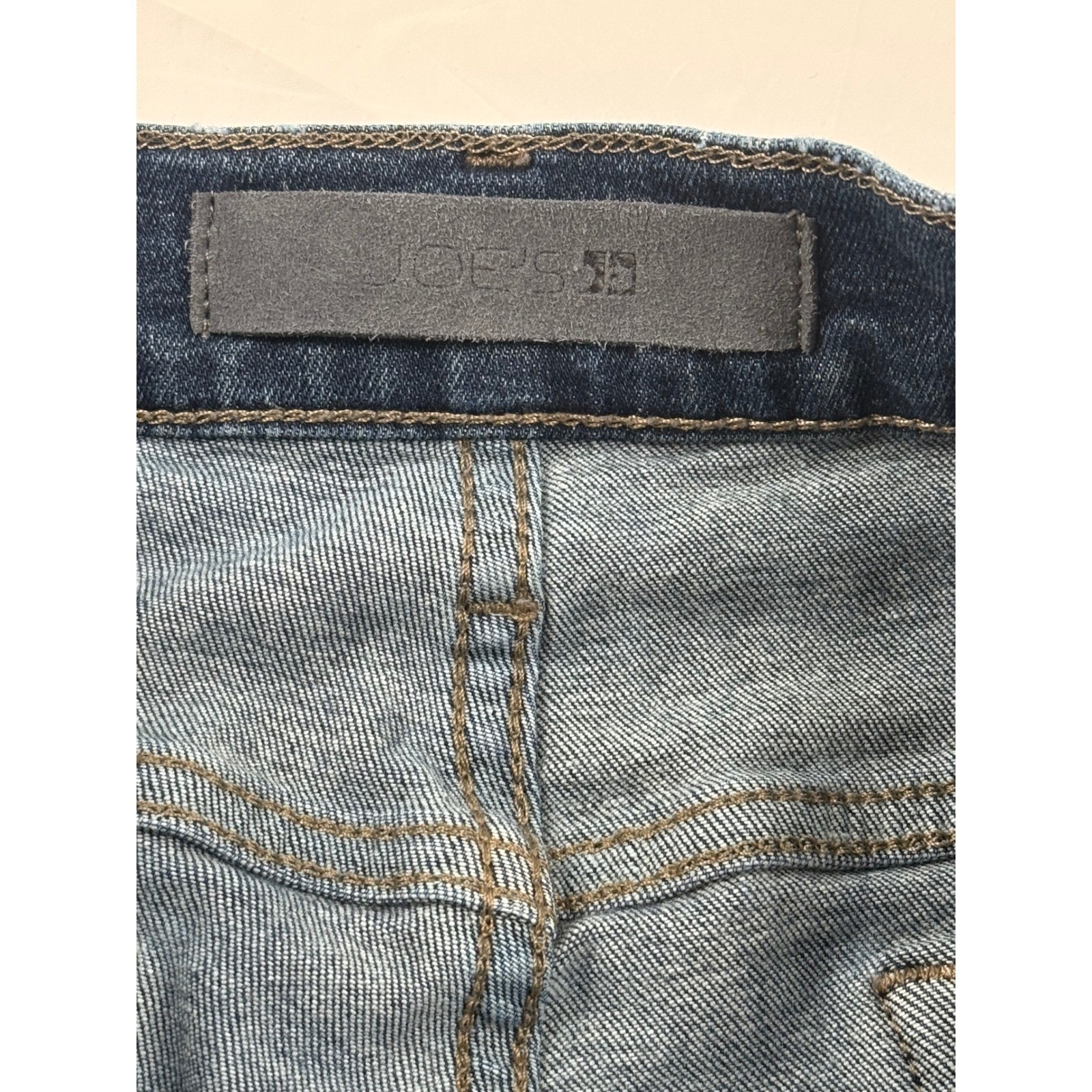 Joes Jeans Mens The Brixton Straight Narrow Jeans Blue Denim Stretch Casual
