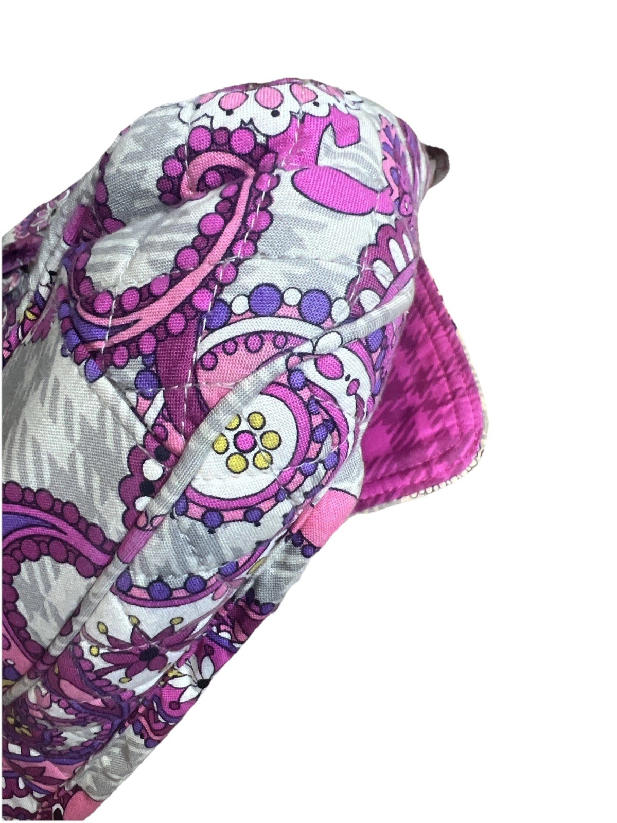 Vera bradley (2012) Mailbag Retired Plaid Meets Paisley Pattern Crossbody Y2K