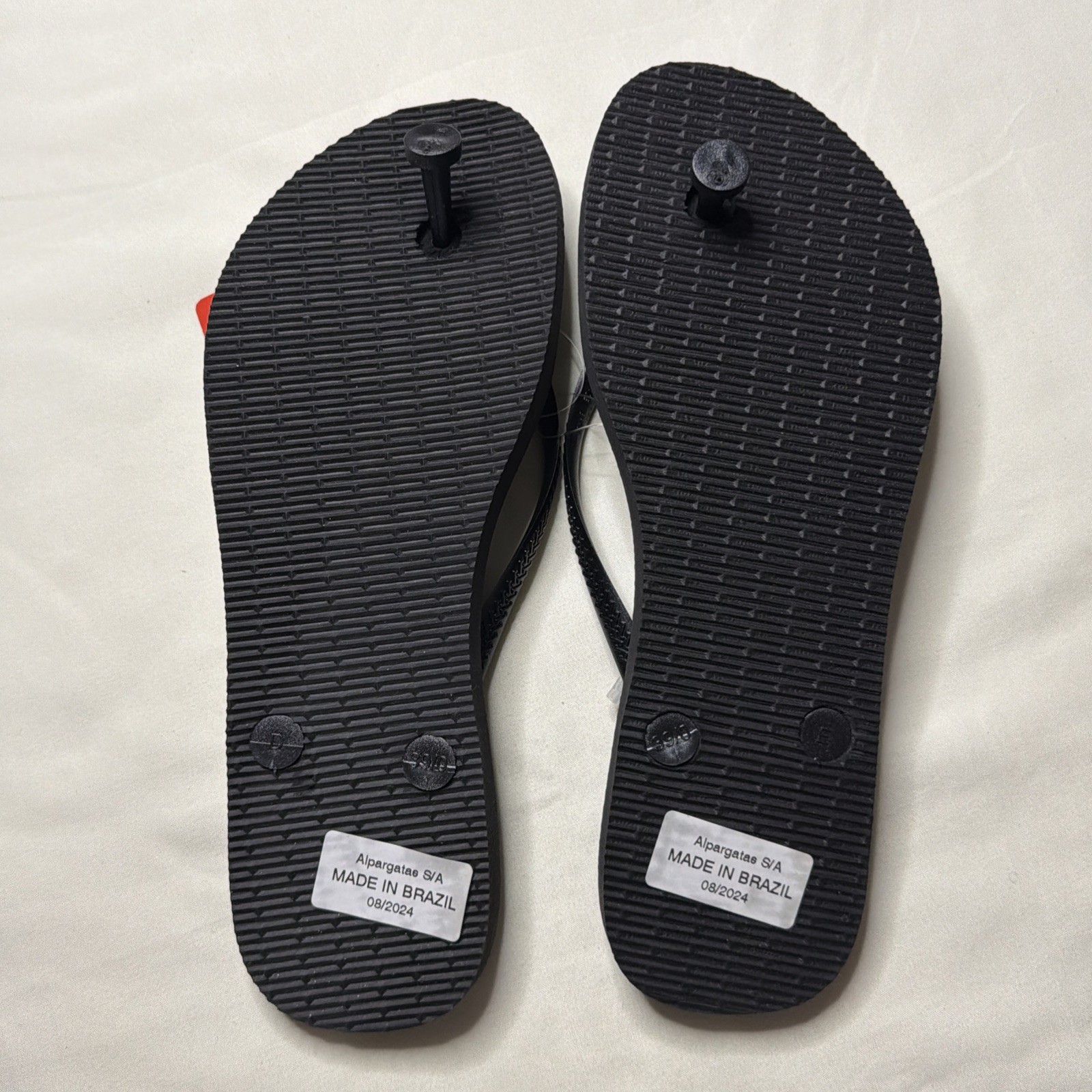 New in Original Box — Havaianas Slim Crystal Glow Full Color Flip Flops