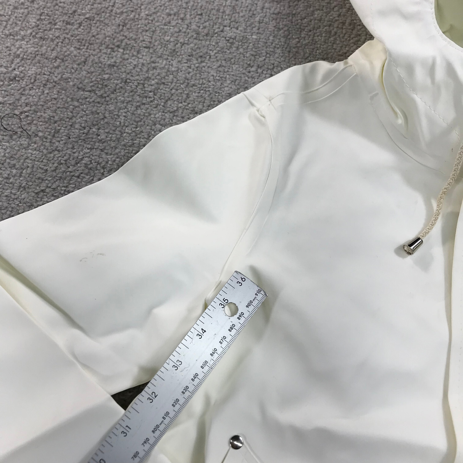 Stutterheim Stockholm Jacket Mens 3XS XXXS Hoodie Mosebacke Rain Coat B3454