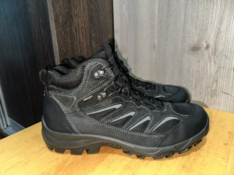 mens ecco boots black 46