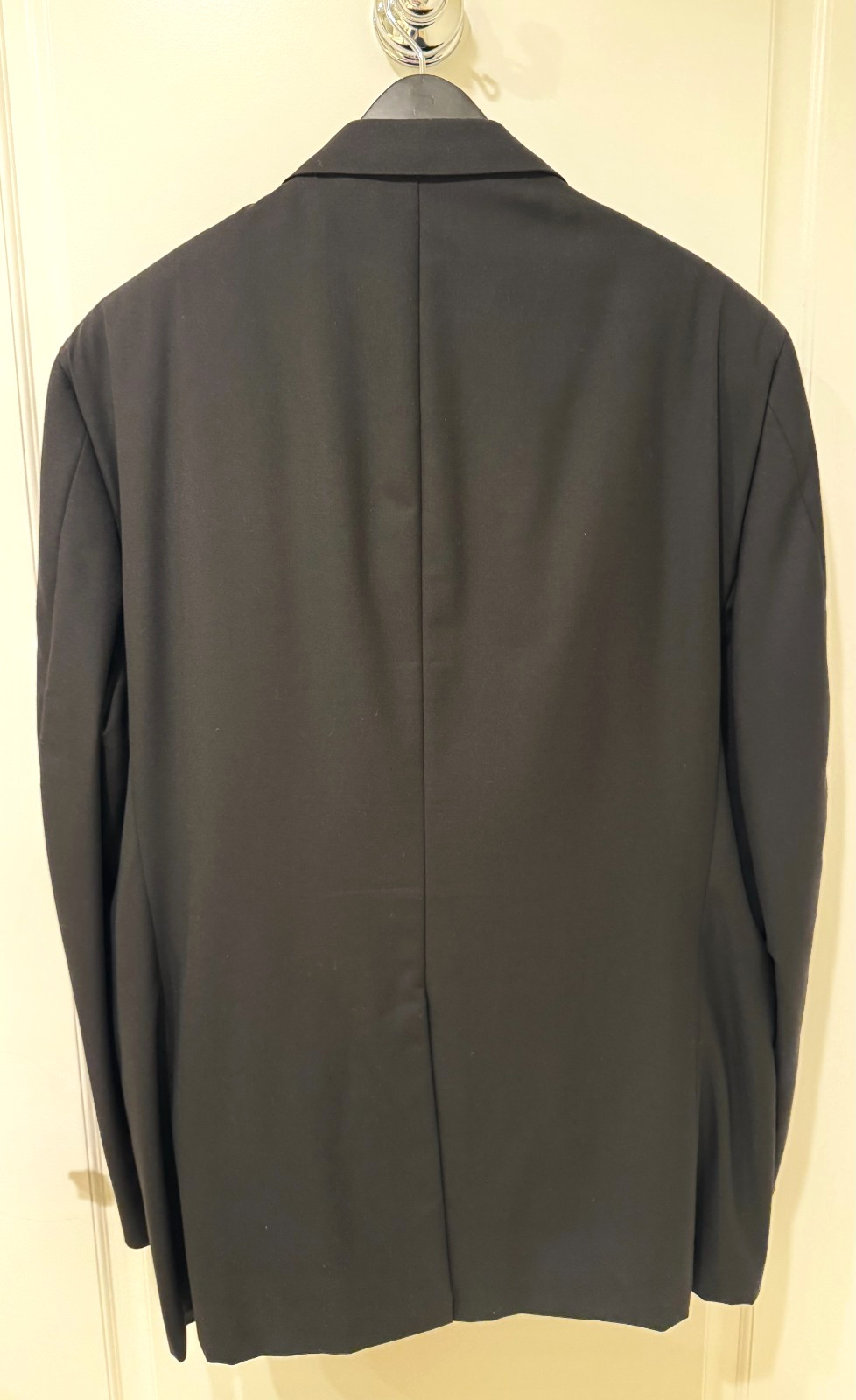 HICKEY FREEMAN Men’s 2 Piece Black Tuxedo Suit Jacket Size 46-R
