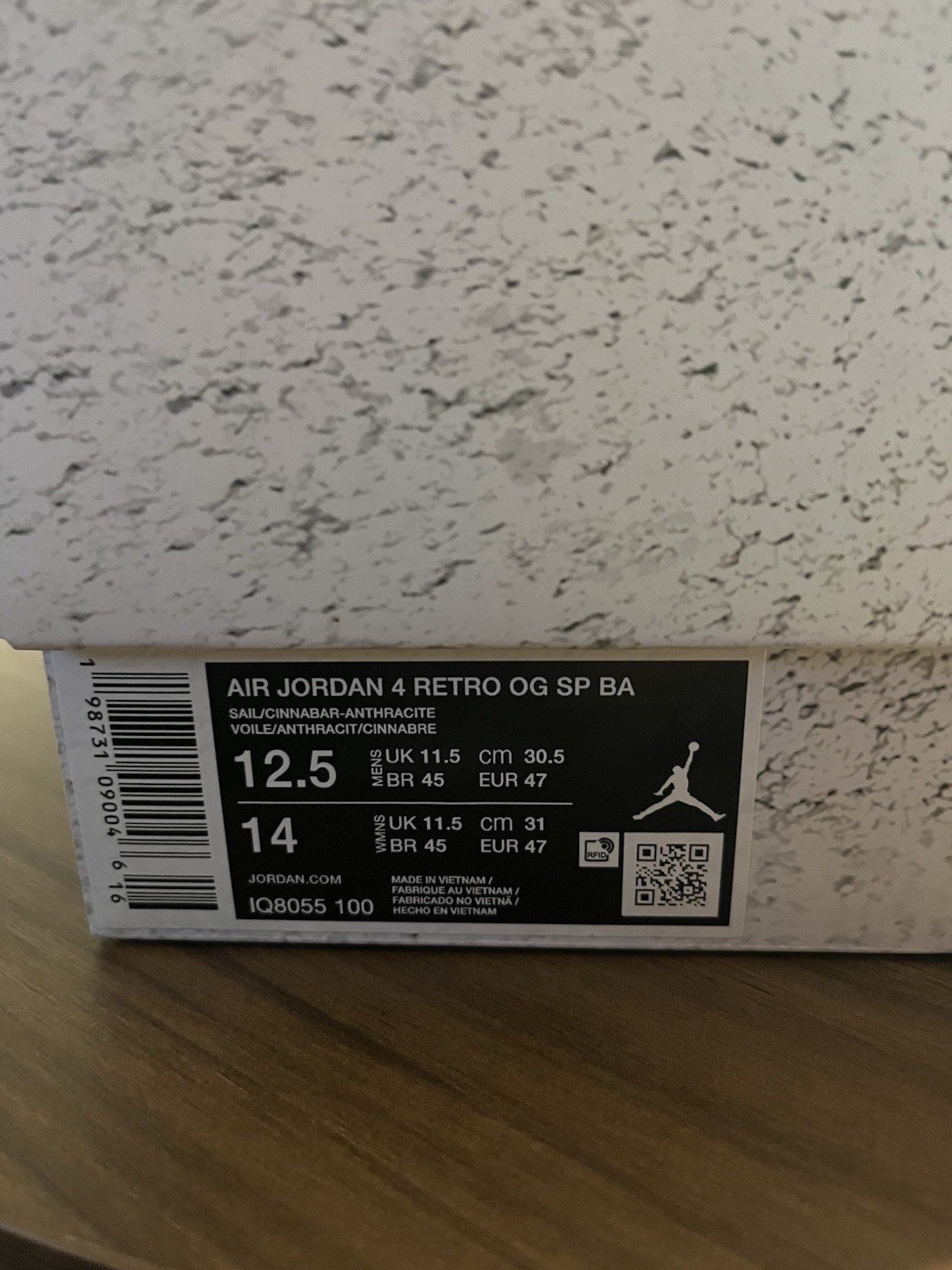 Nigel Sylvester X Air Jordan 4 Retro OG SP Brick After Brick