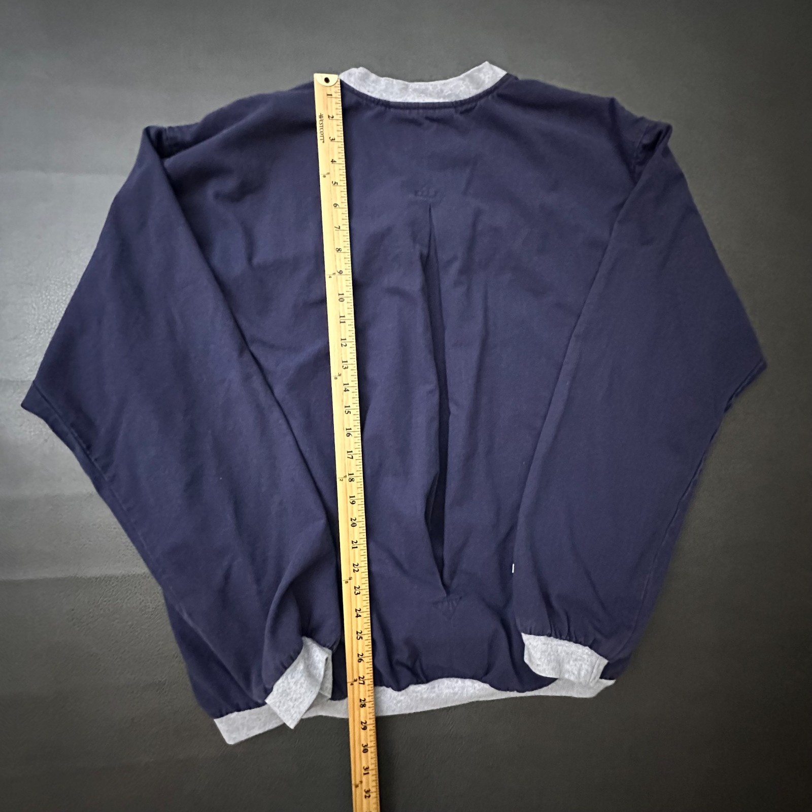 Tyndale FR Sweatshirt Mens 3XL Blue Sweater Pullover Pockets Arc 9.1 Workwear