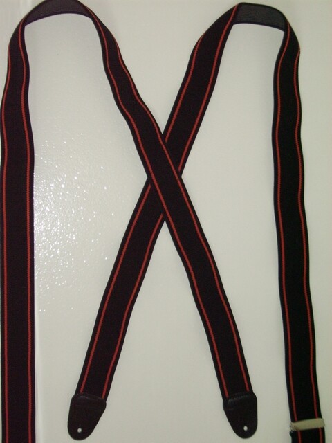 X 1-1/2″ & 2″ Wide BUTTON ON Men’s Suspenders.BLOR MOTORCYCLE . MADE IN USA