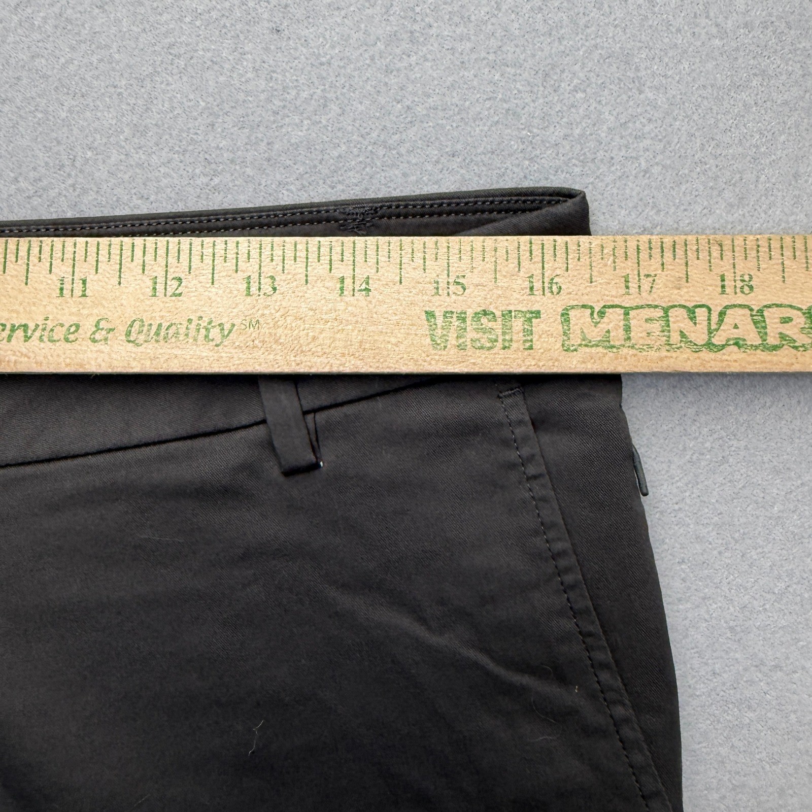Birddogs Chino Pants Mens 34×32 Gray Lined Stretch Casual Trousers NEED REPAIR