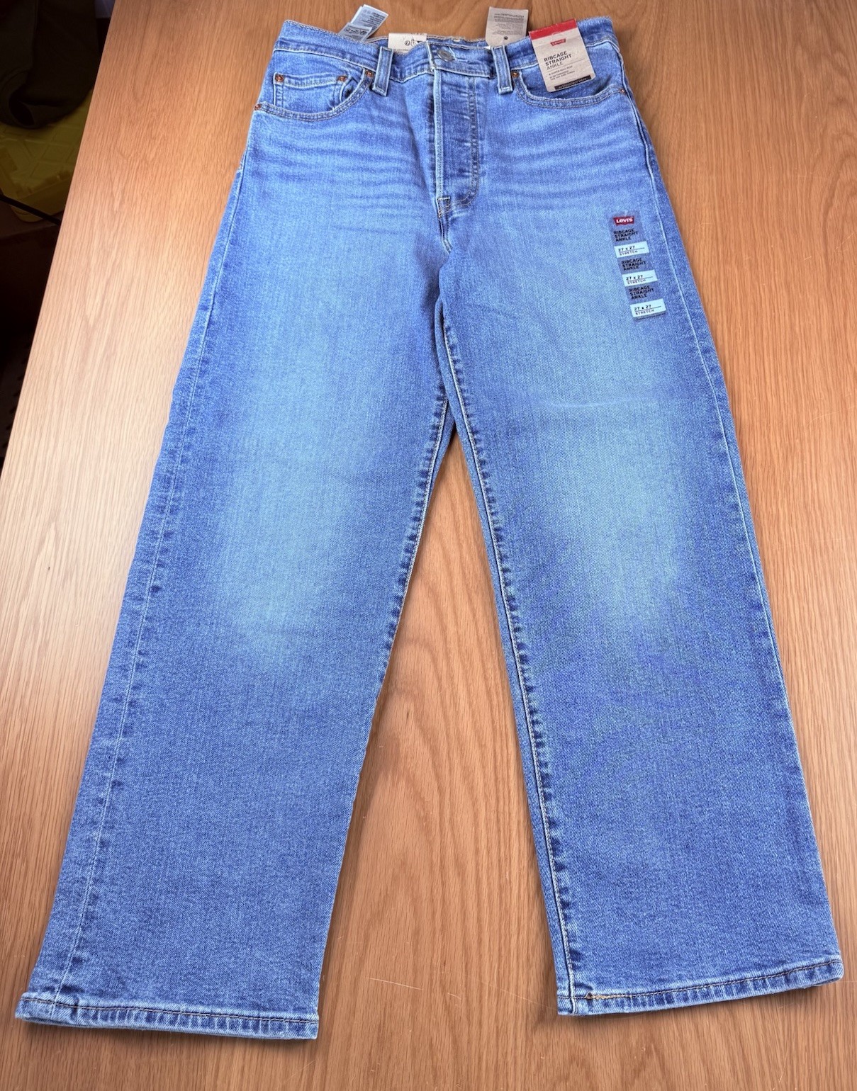 Levi’s Ribcage Straight Ankle Women’s Jeans 27×27-PC9-72693-0165 NWT