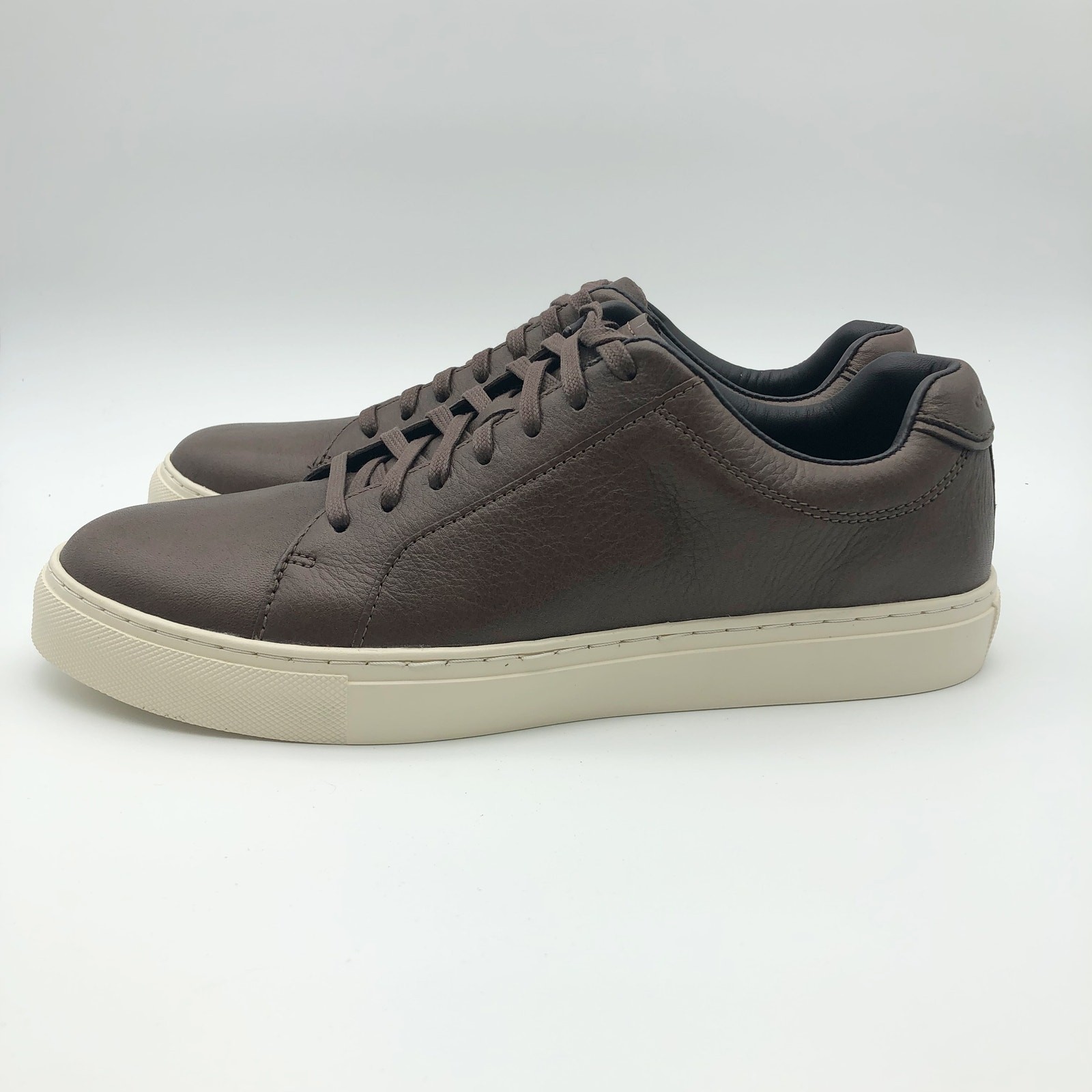Cole Haan Mens Jensen Low-Top Casual Sneakers US 9 M EU 42 Brown Leather NIB
