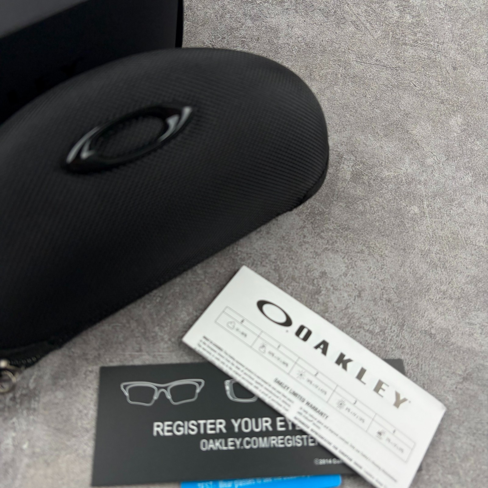 Oakley Holbrook Shiny Clear Polarized Ruby Lens Sunglass