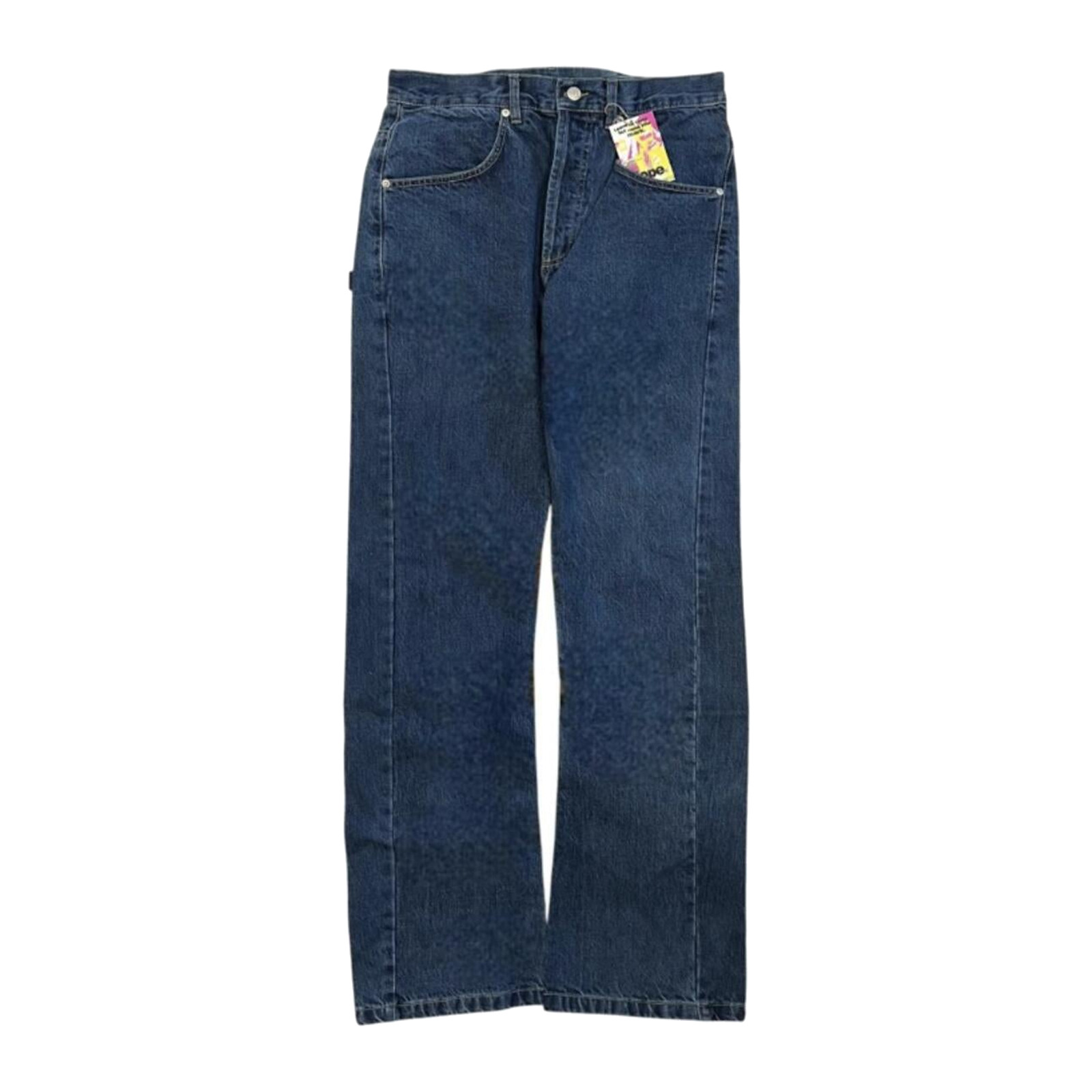 Dope Dirk Light Wash Men’s Y2K New With Tag Straight Leg Denim Jean W36 L32