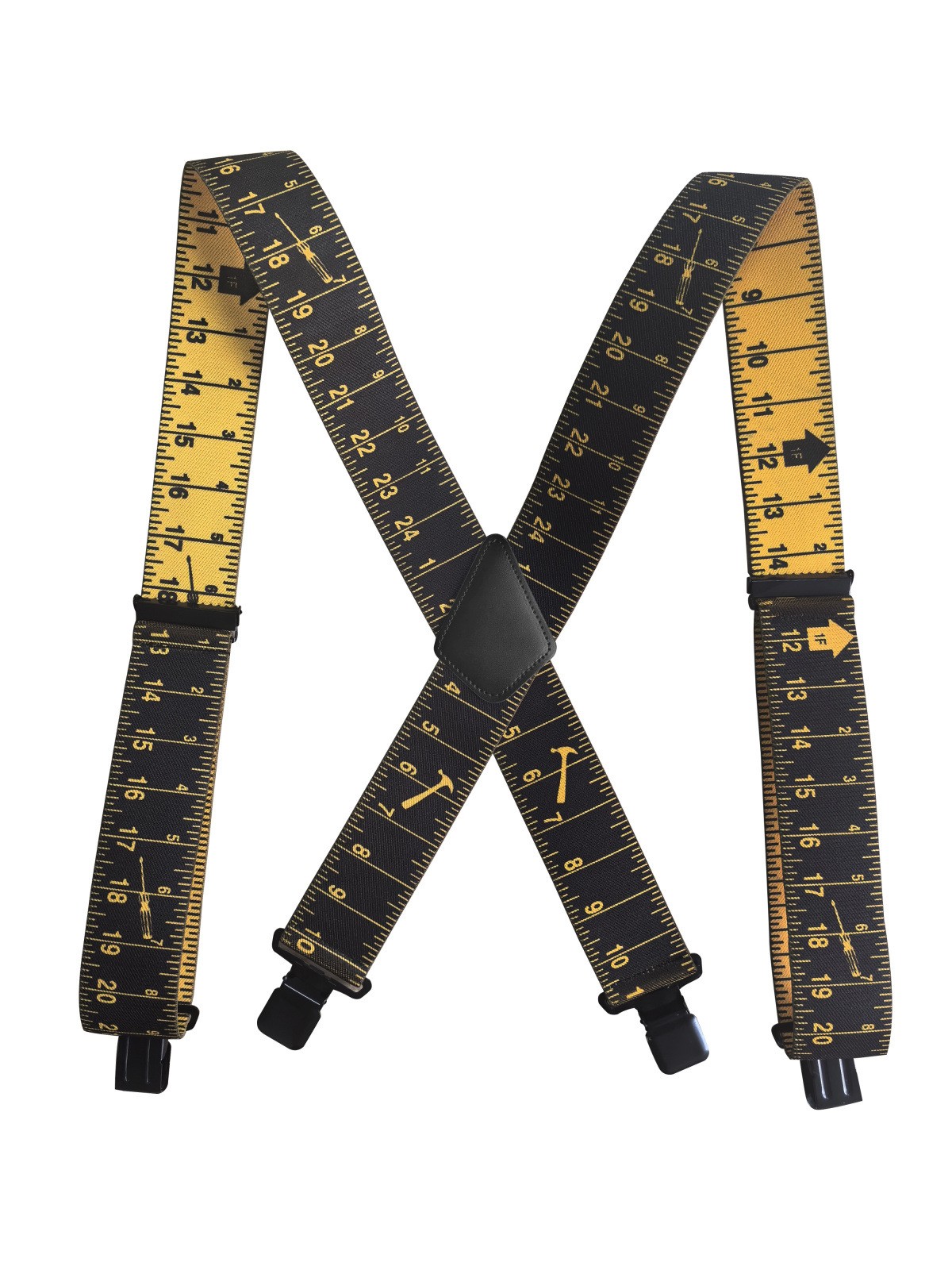 Wide Work Trouser Braces Outdoor Stretch Elastic Adult Suspenders Heavy Duty