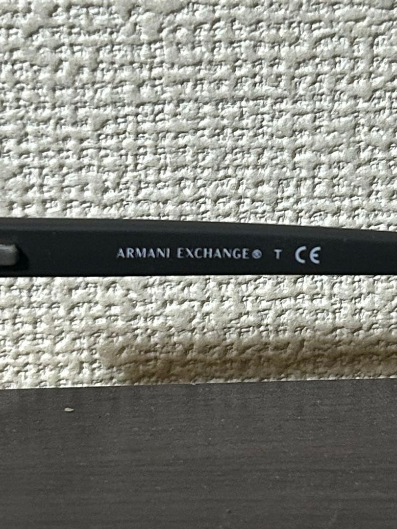 Armani Exchange Glasses Square Matte Gunmetal