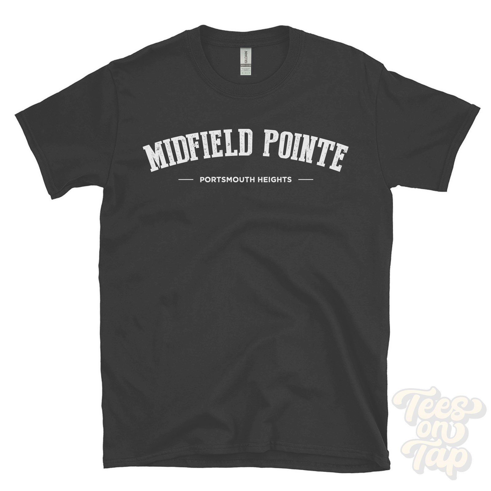 MIDFIELD POINTE PORTSMOUTH HEIGHTS T-SHIRT City of Portsmouth Virginia USA gift