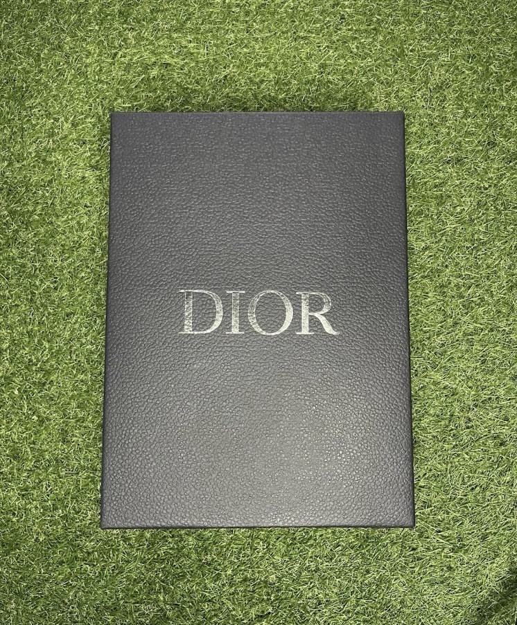 Dior B30 Men’s Low-Top Lace-Up Sneaker Black/White New w/ Box