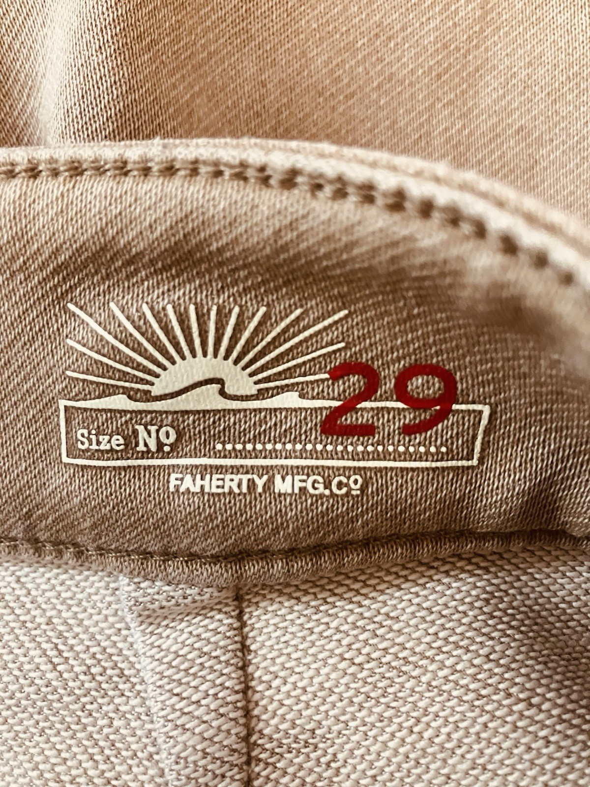 29) FAHERTY TERRY SAILOR Trouser Desert Khaki Wide Leg Trousers Pants Womens