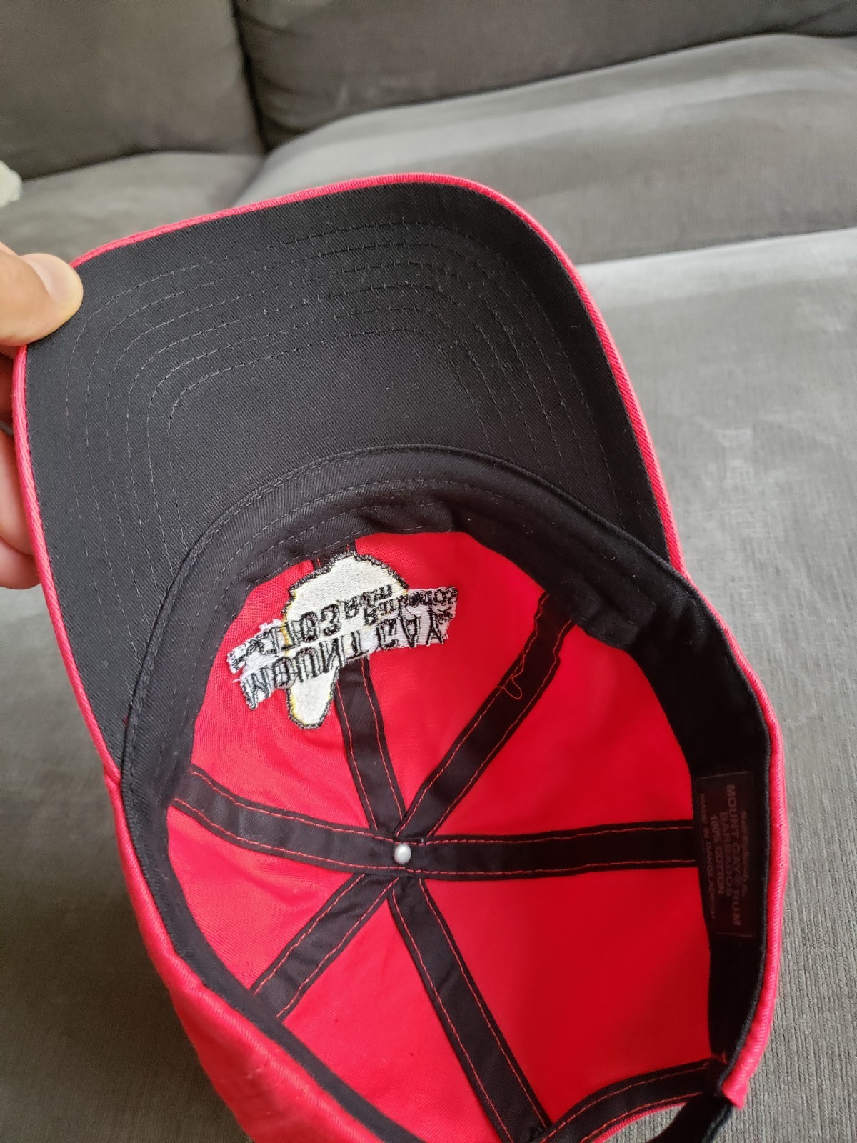 Mount Gay Barbados Rum Strapback Hat Cap San Diego B.C. Series 2015