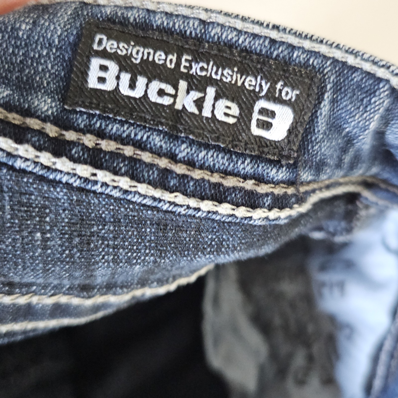 Buckle Salvage Jeans Mayhem Regular Bootcut Fit Dark Wash Denim Mens 29S 31×29
