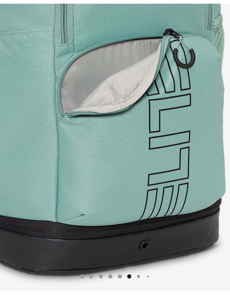 Nike Varsity Elite Backpack 32L Basketball Cannon Green NWT HM9965-017