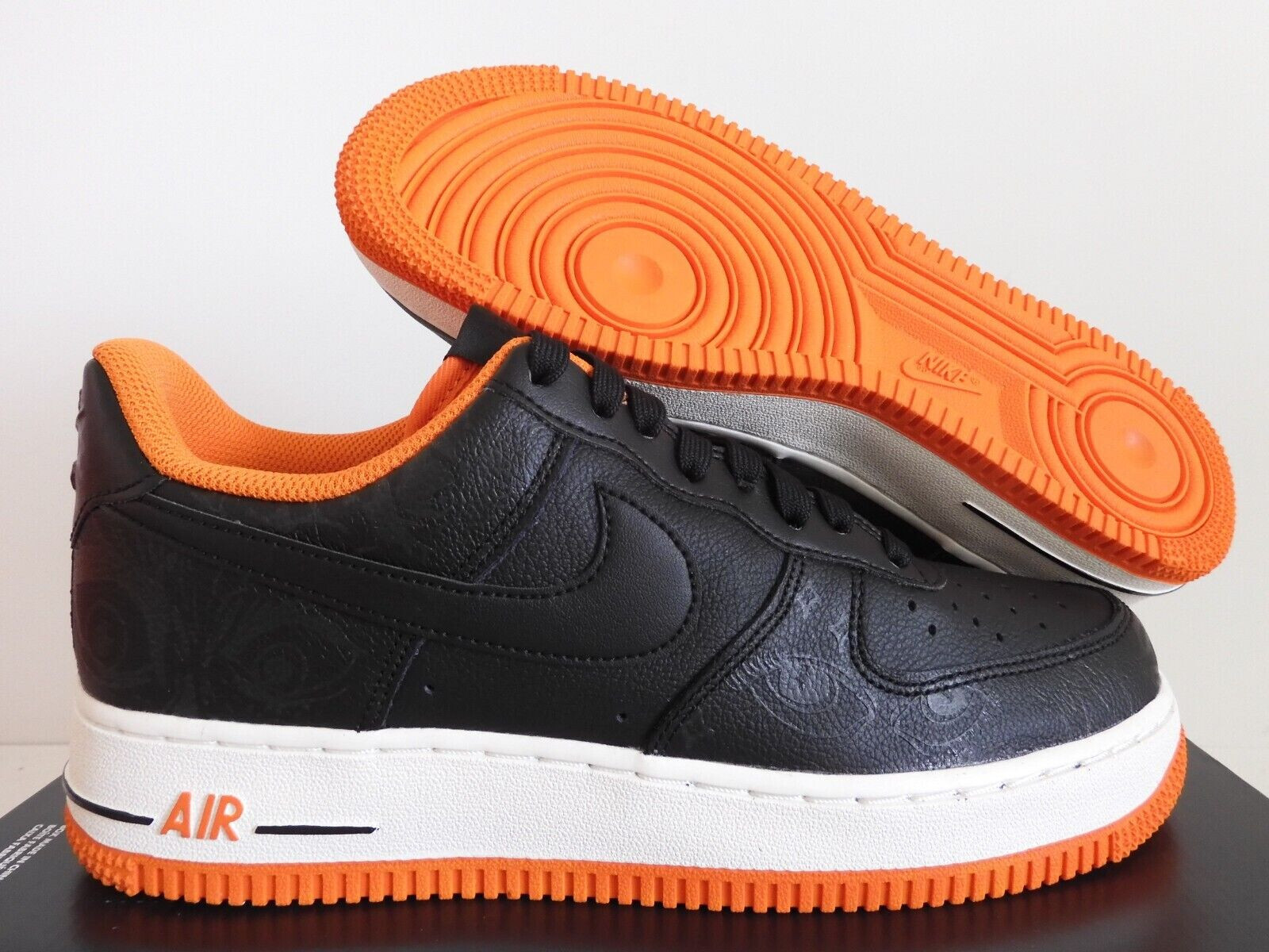 PRISTINE IN ORIGINAL BOX NIKE AF1 07 ‘PREMIUM HALLOWEEN’ BLACK-STARFISH 9.5 M