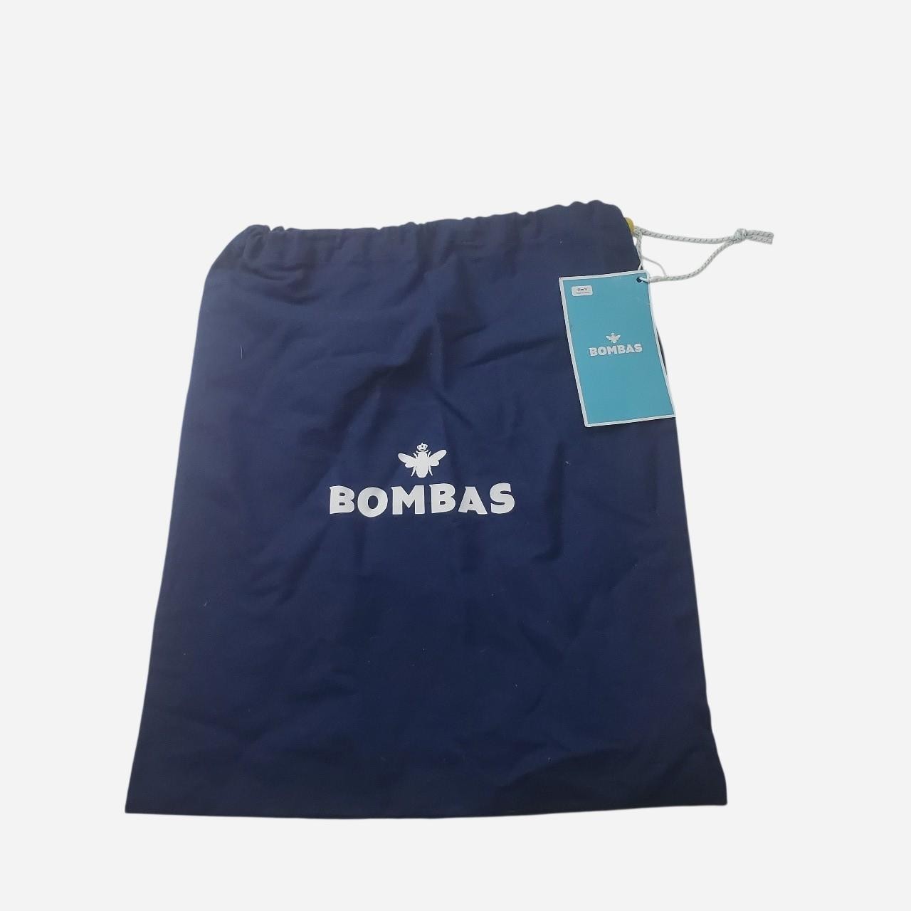 Bombas Dust Bag Only One Size Navy Blue Drawstring With Tag Travel Summer
