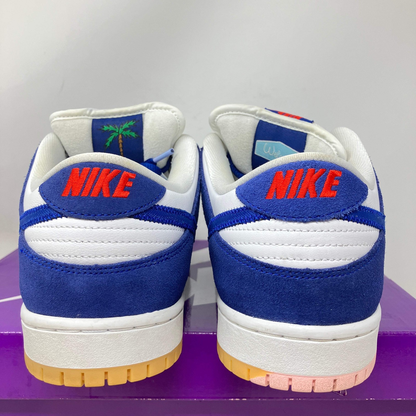 Size 11.5 Men Nike SB Dunk Low Los Angeles Dodgers Pre Owned DO9395-400