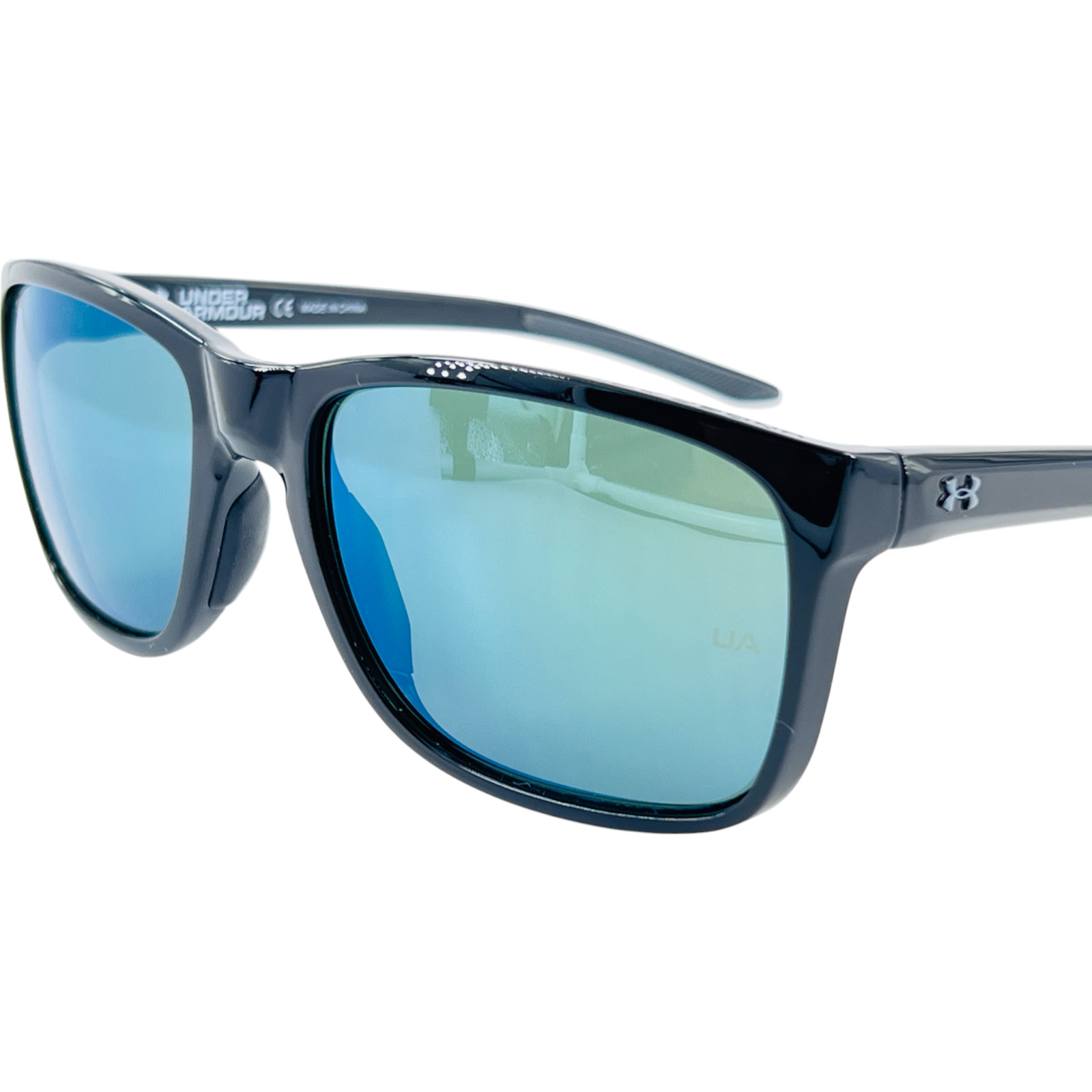 Under Armour UA 0005S Mens Plastic Sunglass 008AV8 Black Grey 58-19 UA Tuned