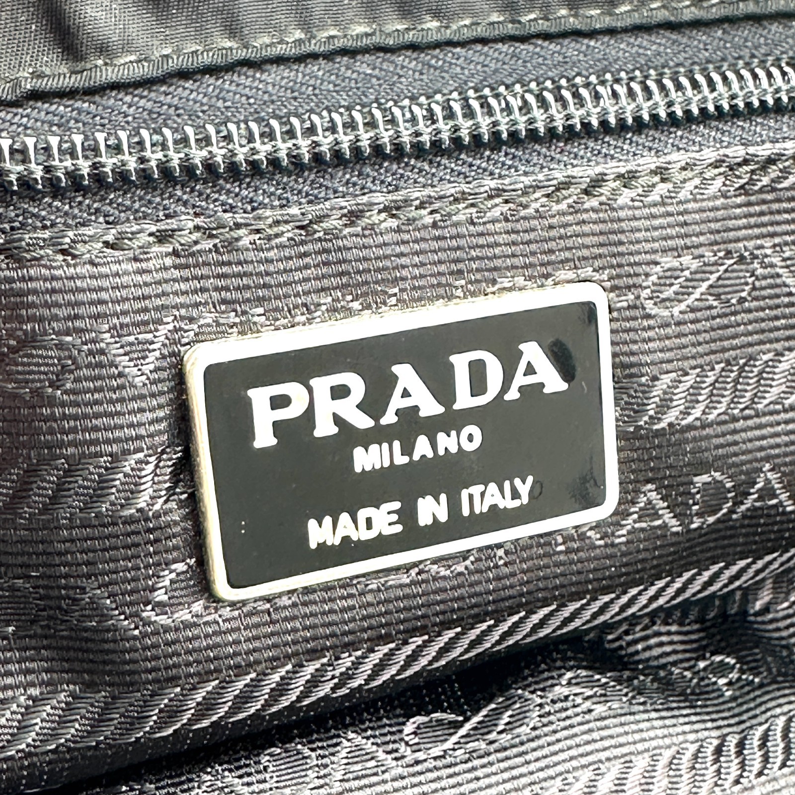 PRADA Rucksack Nylon Logo With Dust Bag
