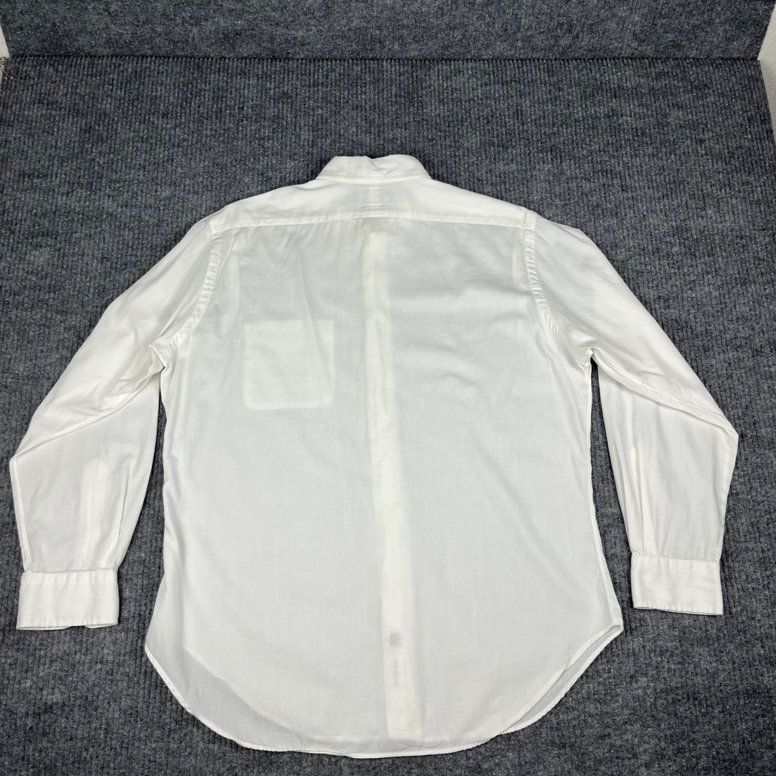 Polo by Ralph Lauren Oxford Warwick Shirt Mens 16 34/35 White 100% Cotton Preppy