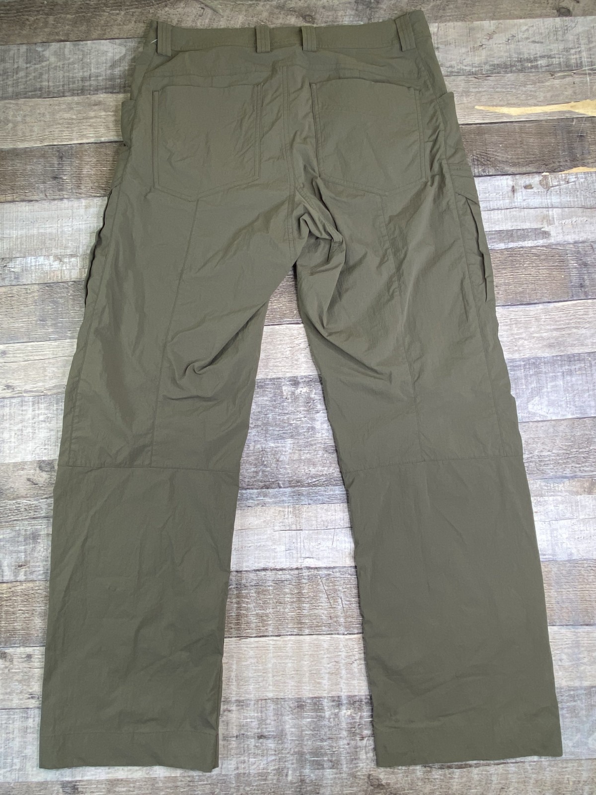 Arcteryx Rampart Pants 32×32 Men’s Green Lightweight Stretch Nylon Hiking Rugged