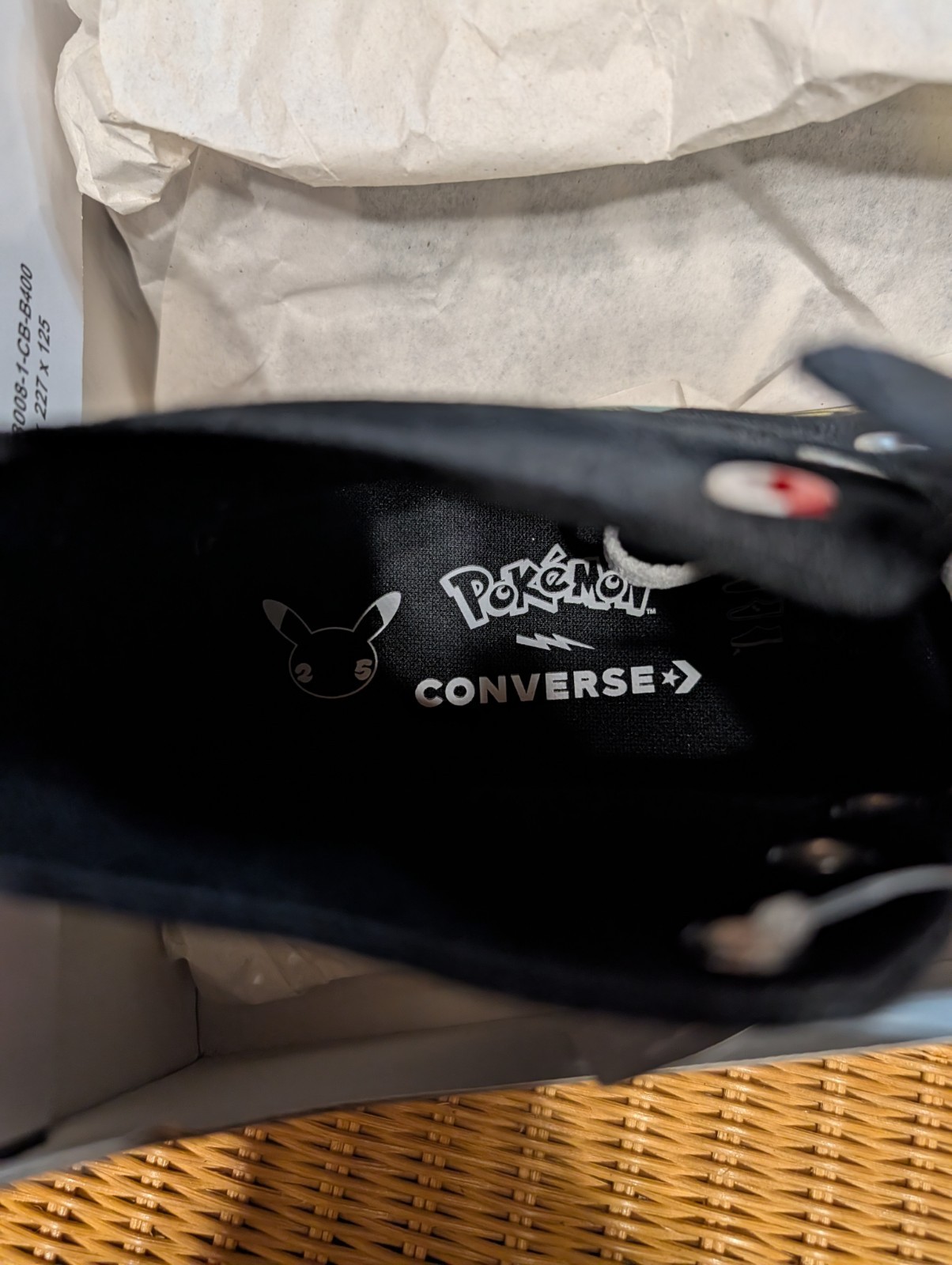 Pokemon 25th Anniversary Converse Chuck Limited Edition