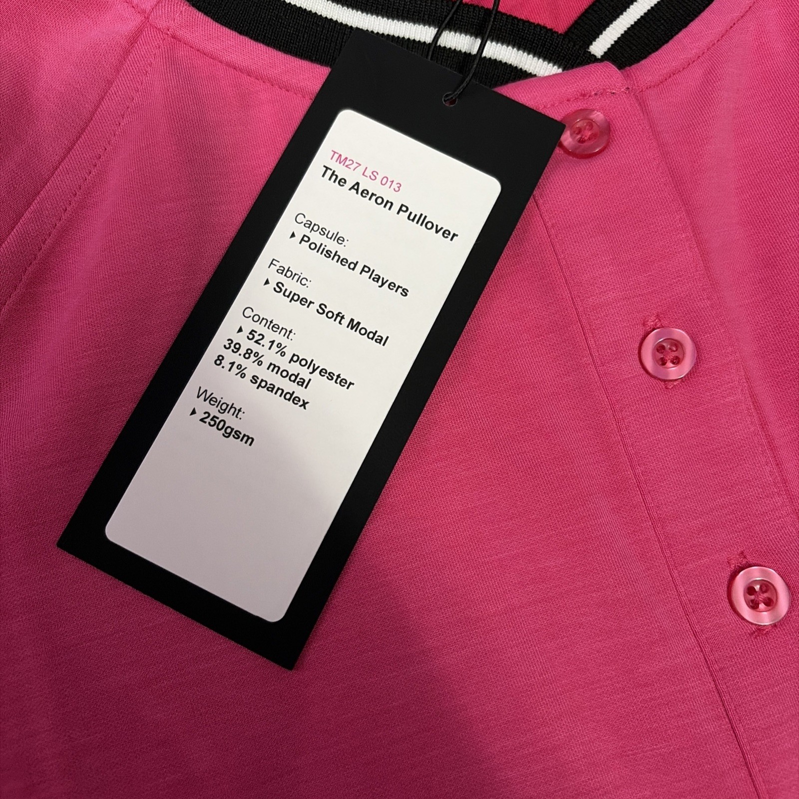 T-MOBILE Employee Uniform Sweatshirt Pink Women’s Medium Half Zip