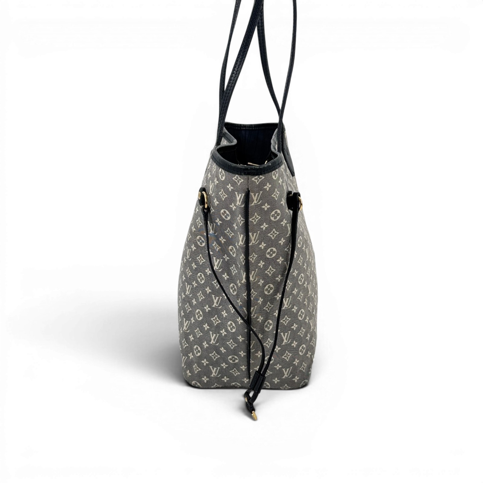LOUIS VUITTON Neverfull MM Monogram Idylle Canvas Navy Shoulder Tote Bag M40514