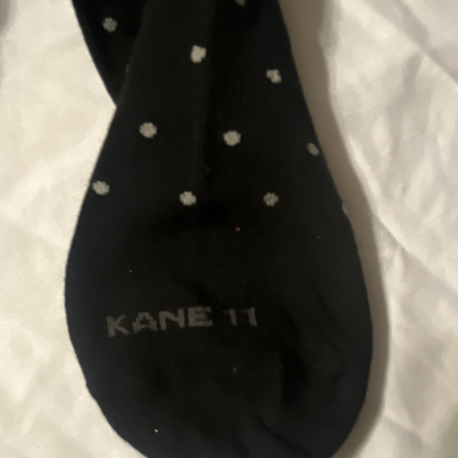 KANE11 Jamestown Supima Cotton Men’s Dress Socks Over the Calf Polka Dot Size 16