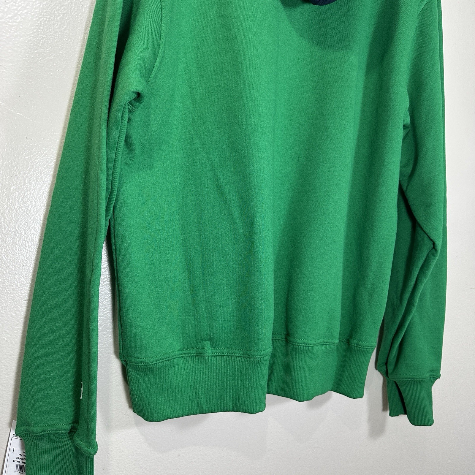 Champion Powerblend Fleece Mens Medium Green Long Sleeve Fleece Active Hoodie
