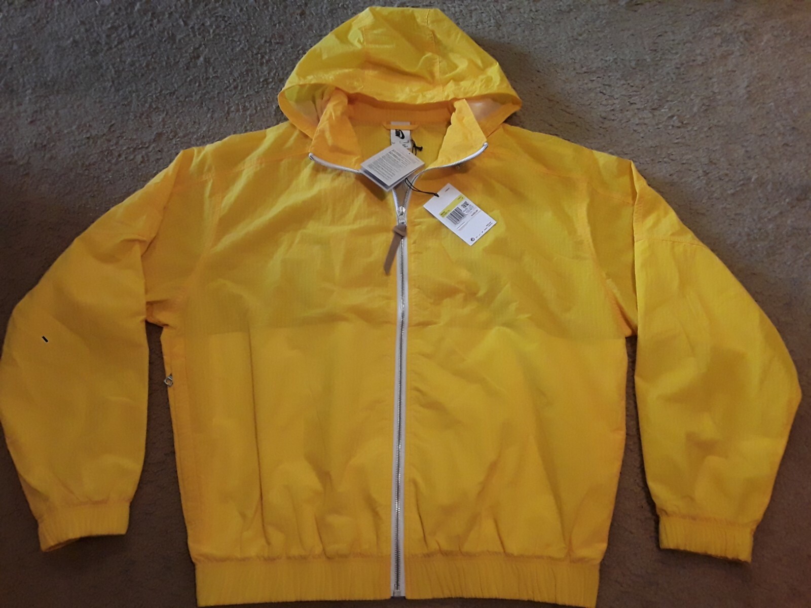 Nike Lab NikeLab Made In Italy Hooded Track Jacket Opti Yellow $400 S CT4585 731