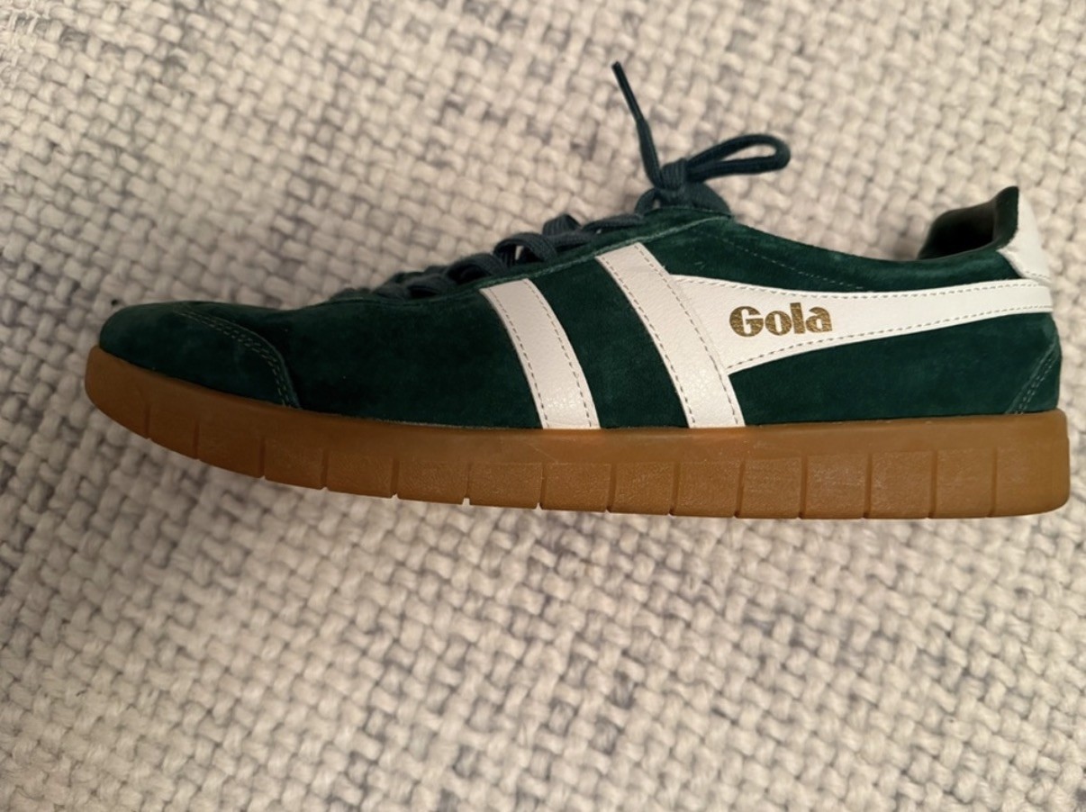 Gola Hurricane Lace Up Sneakers Shoes Evergreen CMBO46 Men’s 11