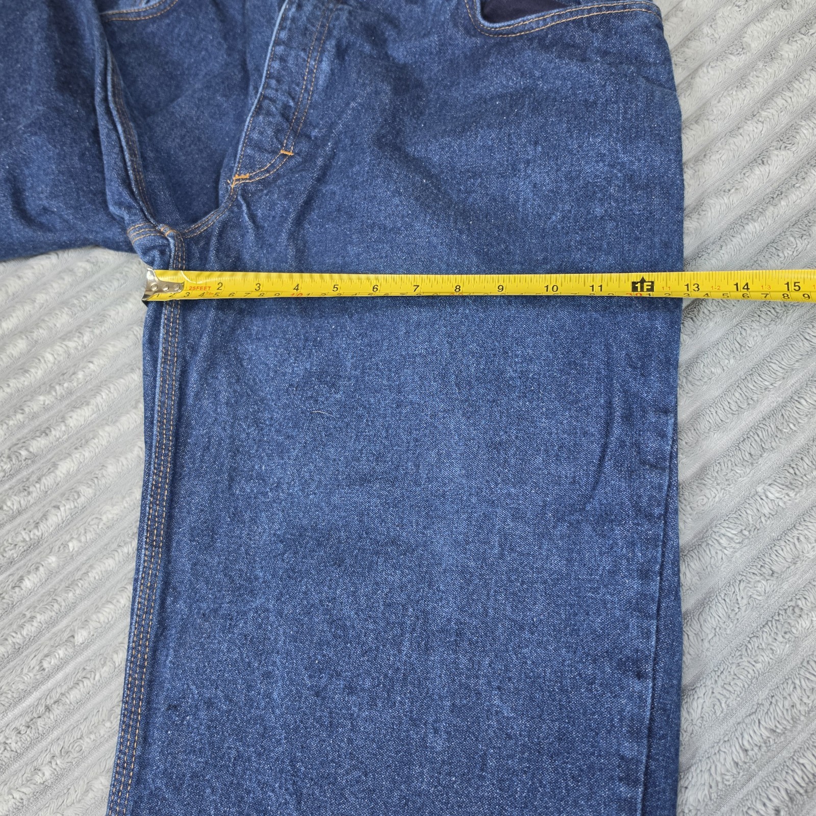Tyndale FR Jeans Men 42×28 Blue Flame Resistant Cotton Arc F290T Denim blue