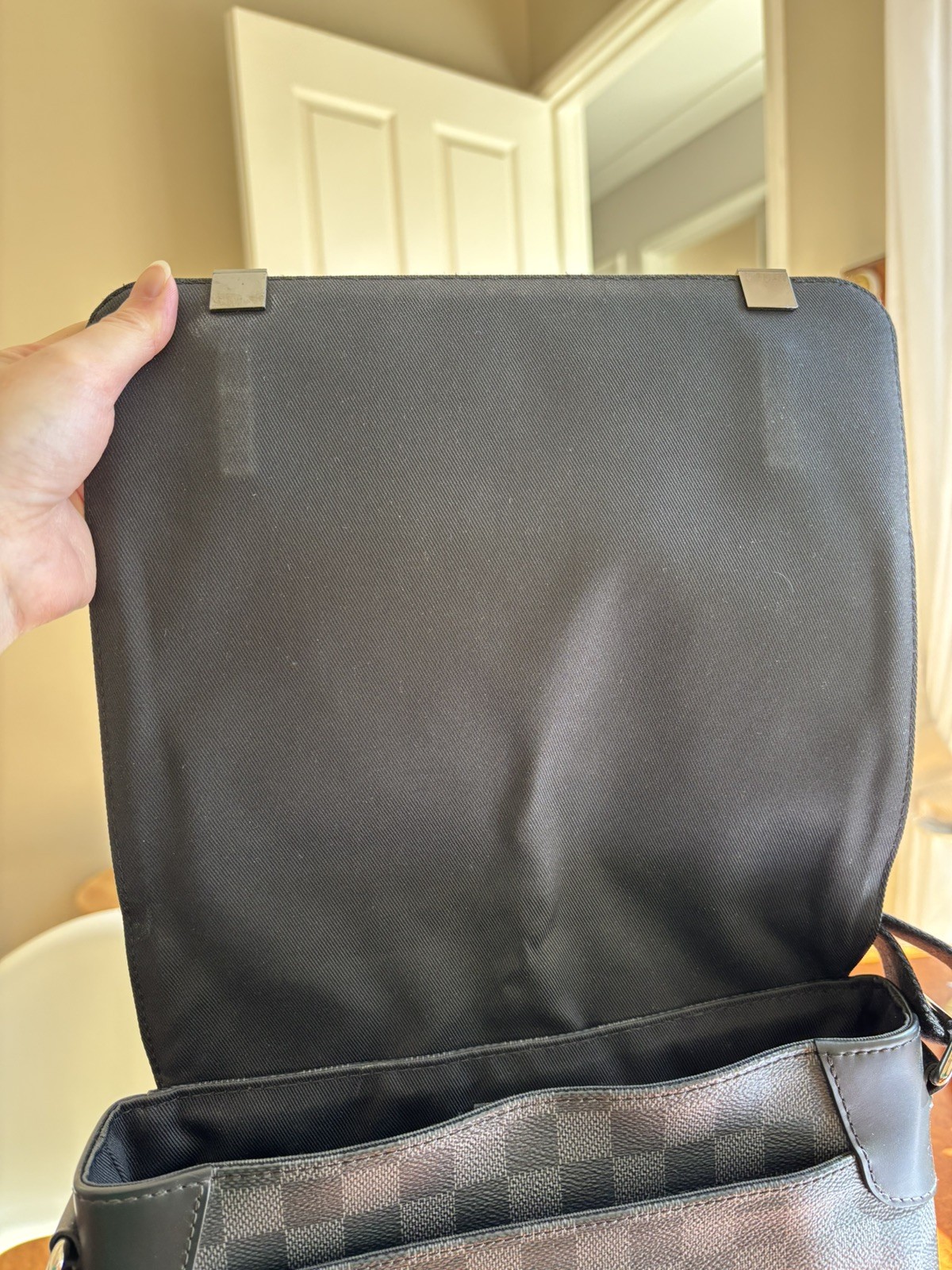 Louis Vuitton Graphite District PM Bag