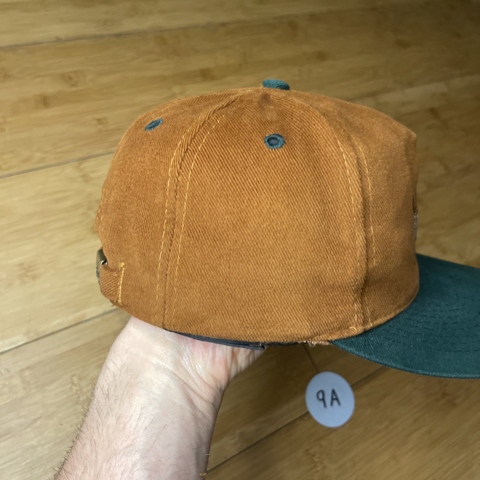 Fair Chase Outfitters Fall Brown Green Buck Deer A-Frame Strapback Hat Unisex