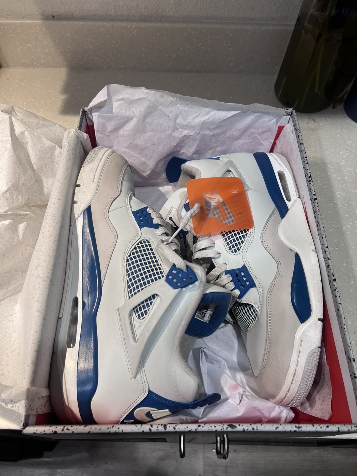 Jordan 4 Retro Military Blue size 13 OG all