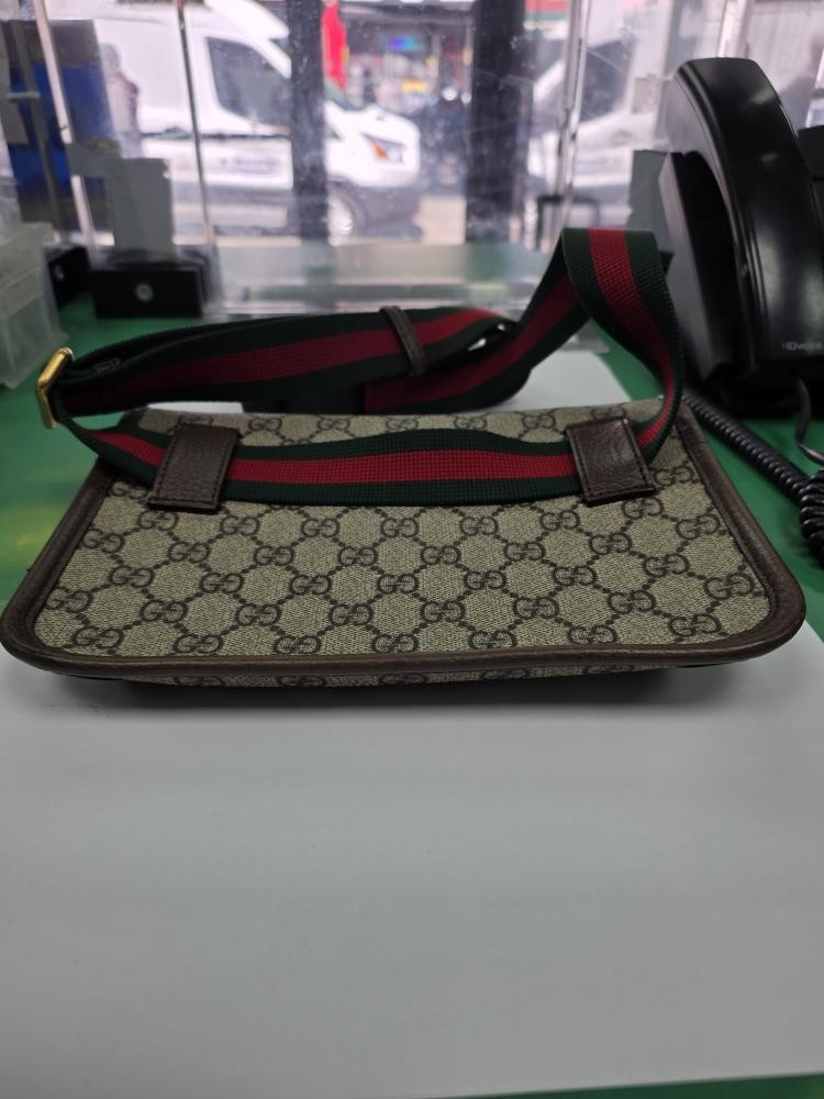 GUCCI GG SUPREME MONOGRAM NEO VINTAGE WEB BELT BAG (HQ0024812)