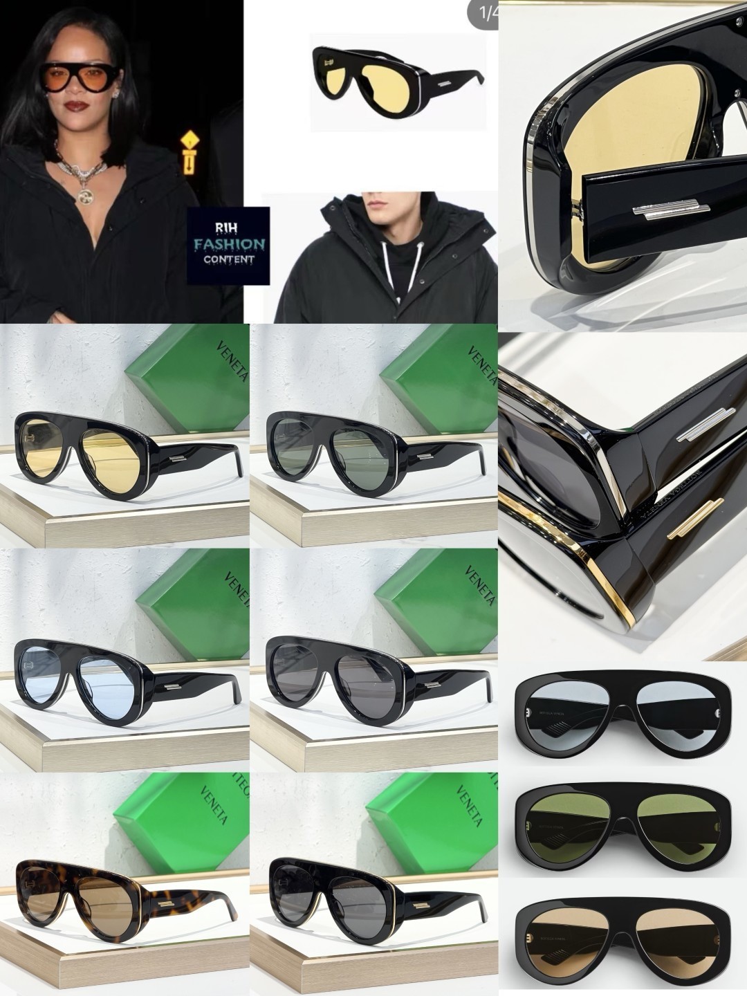 BOTTEGA VENETA MODEL：BV1362S Sunglasse SIZE:58口17-130