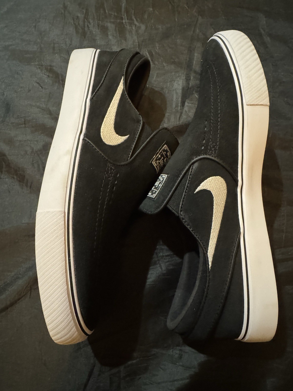 Nike SB Zoom Janoski+ Slip Black White FN5893-001 Size 10 New