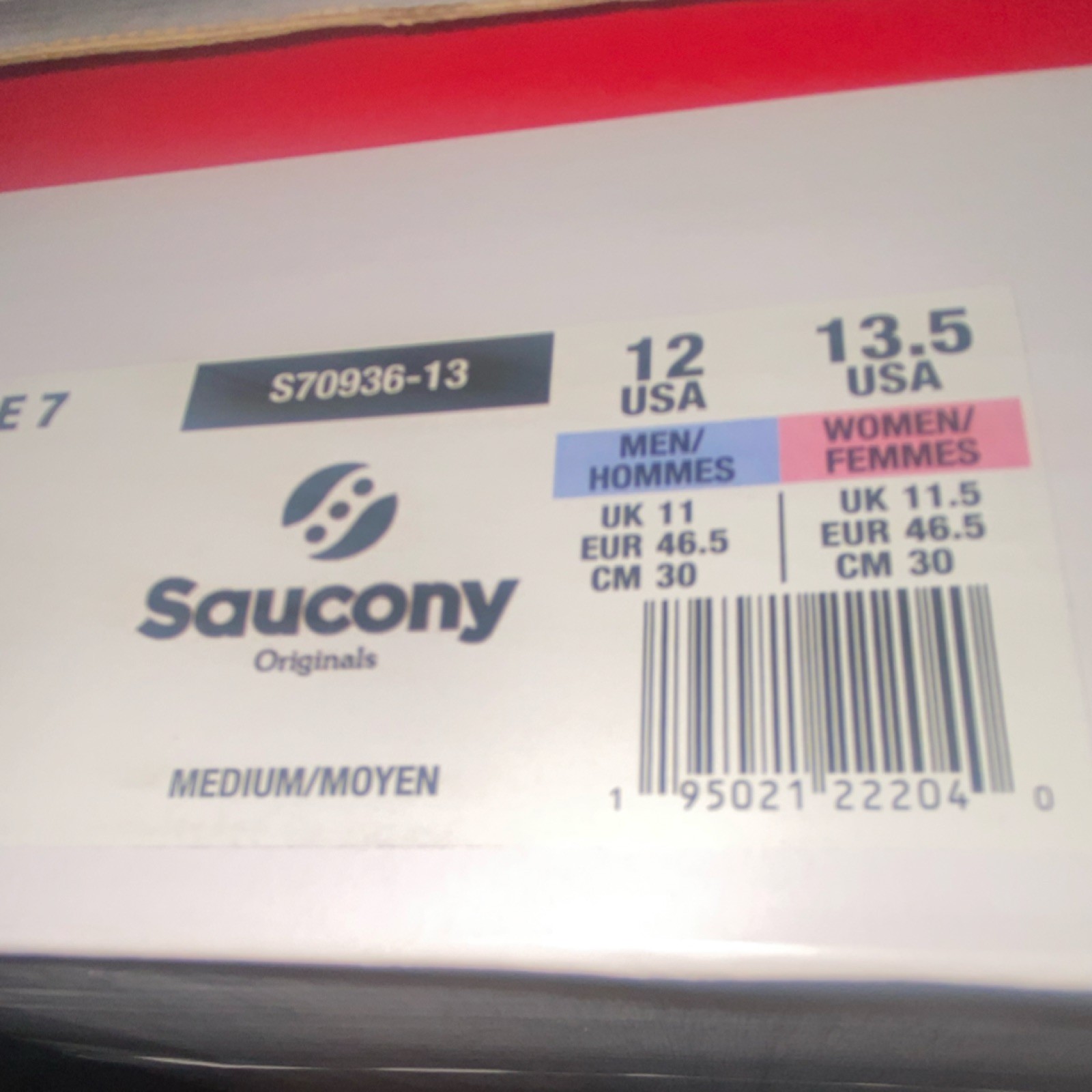 Saucony ProGrid Guide 7 Gray Orange Low Top Lace Up Mesh Running Sneakers Men