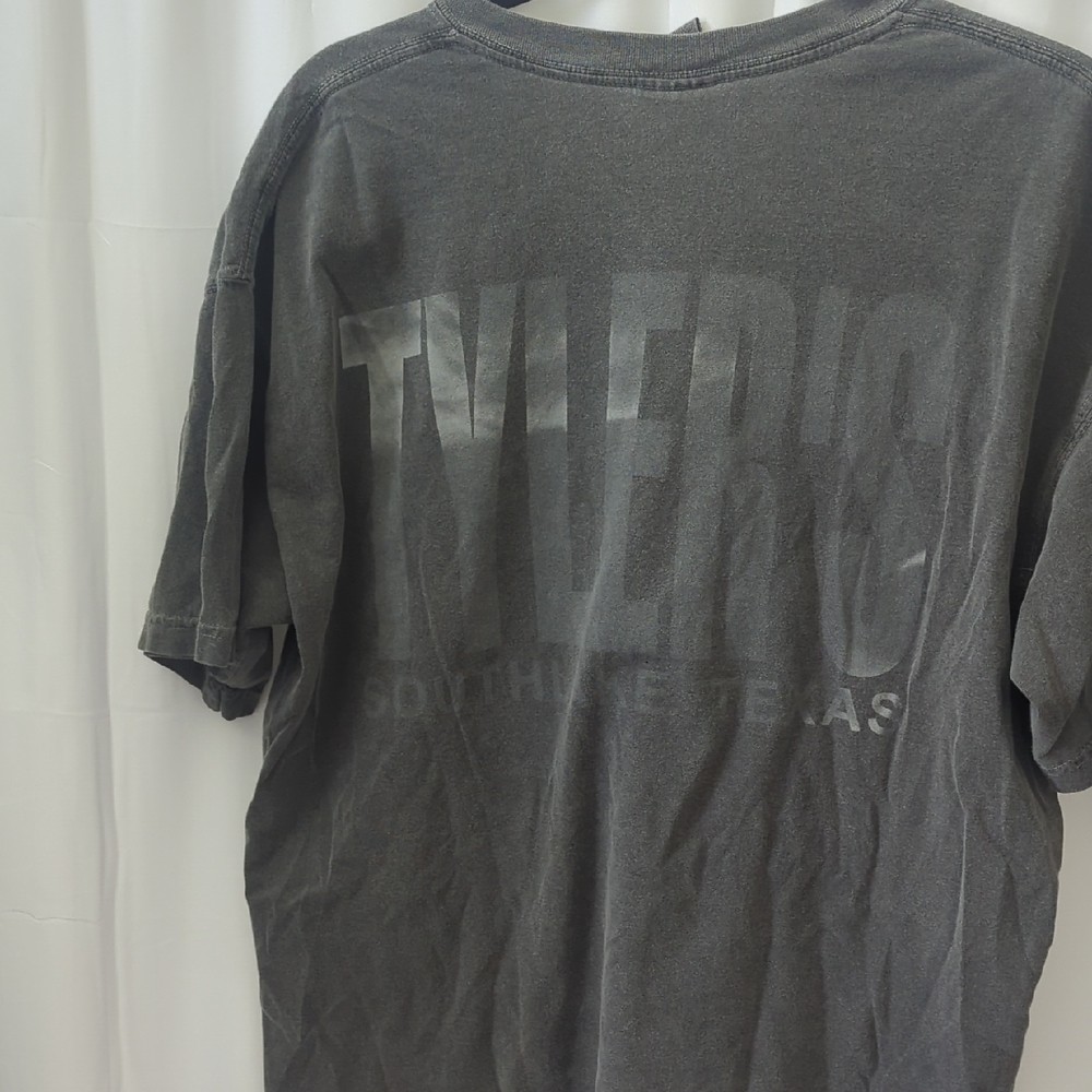 Comfort Colors Distressed Gray Men’s Short Sleeve TShirt Tyler’s TX SIZE LARGE